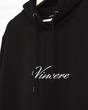 Vincere Black Oversized Hoodie