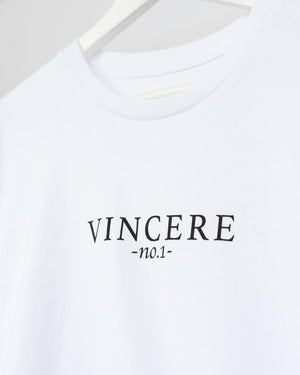 Vincere White Oversize T-Shirt